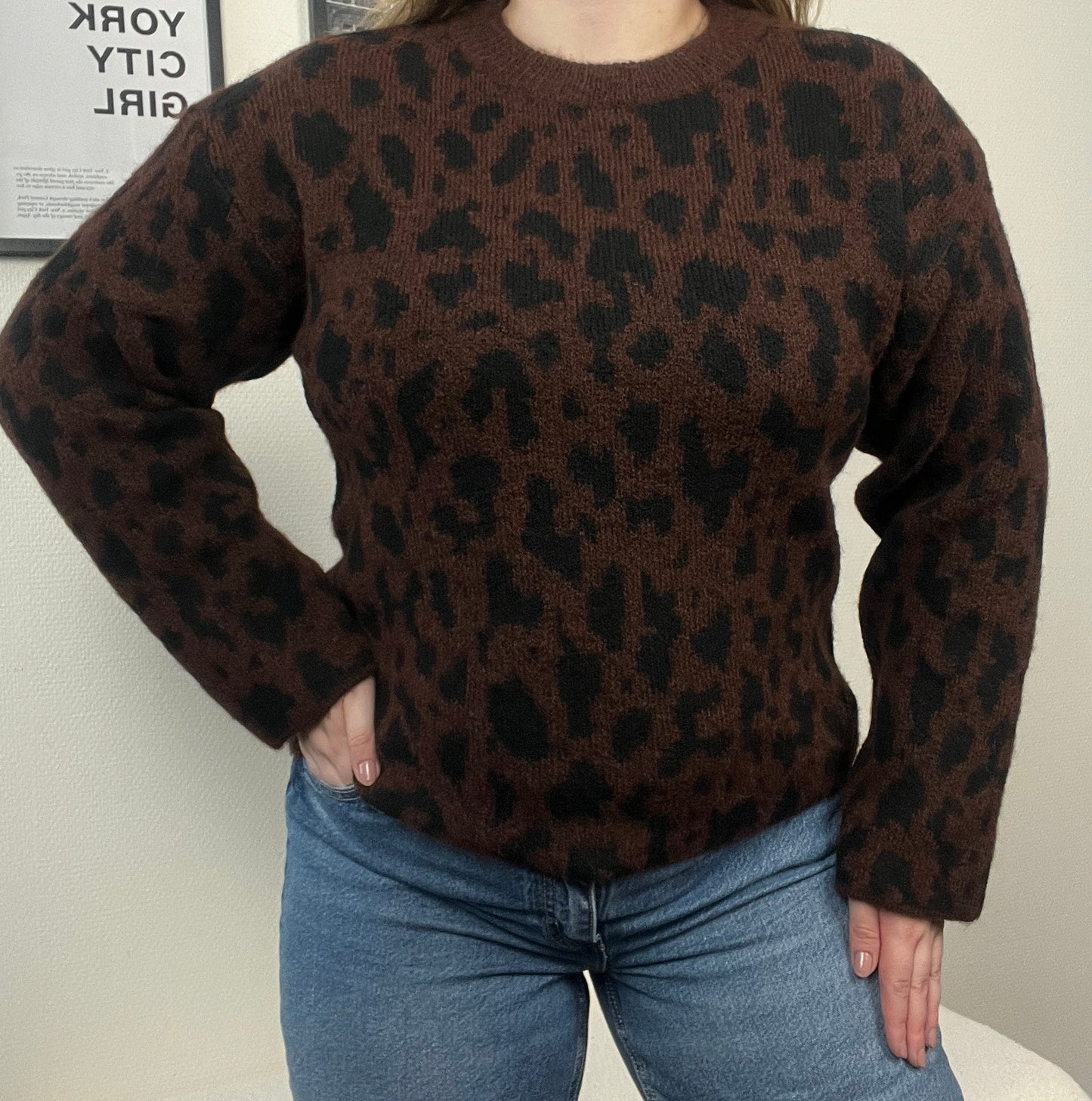 Sweater Leopard Bruin