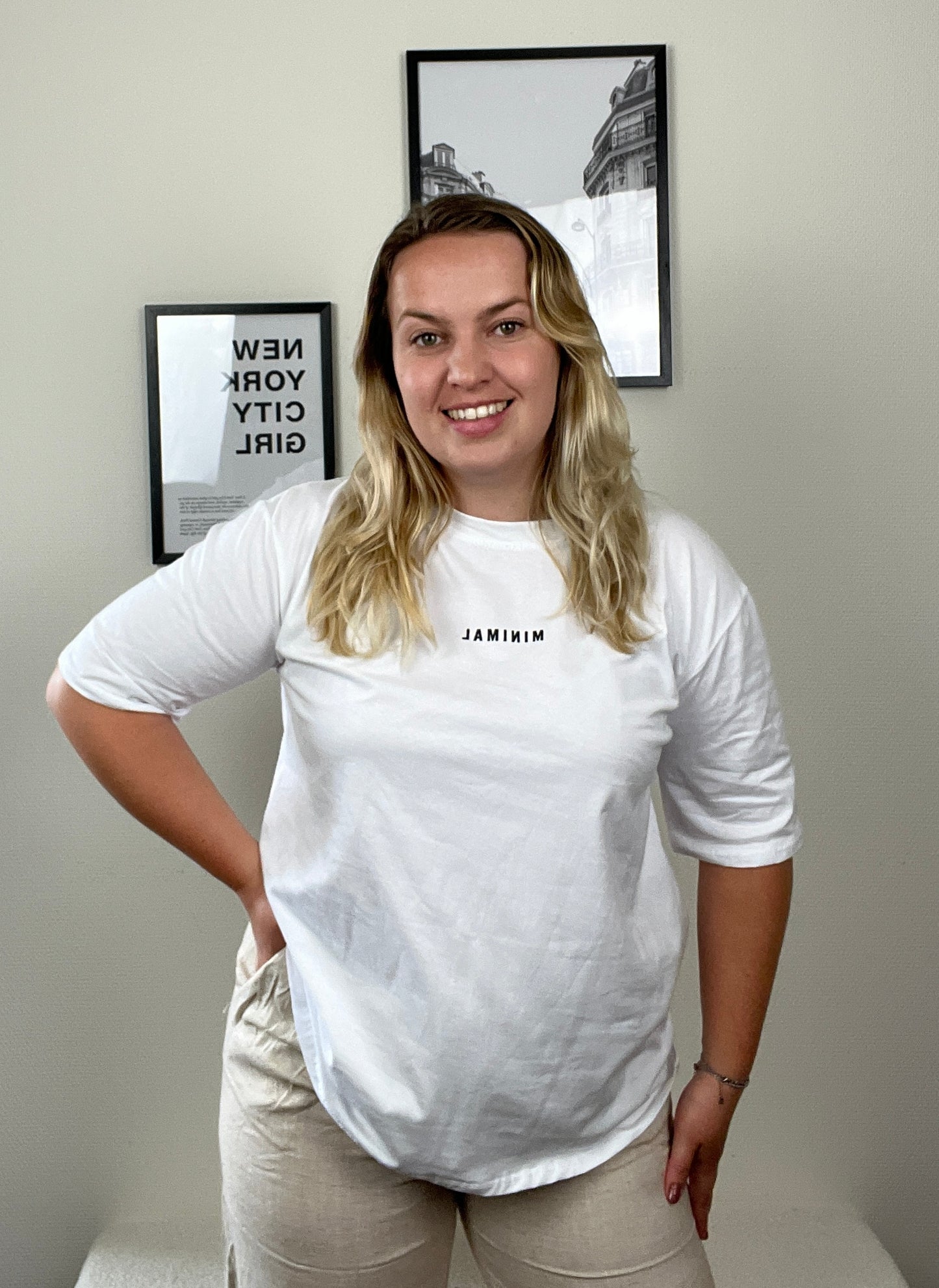 T-shirt Minimal Wit