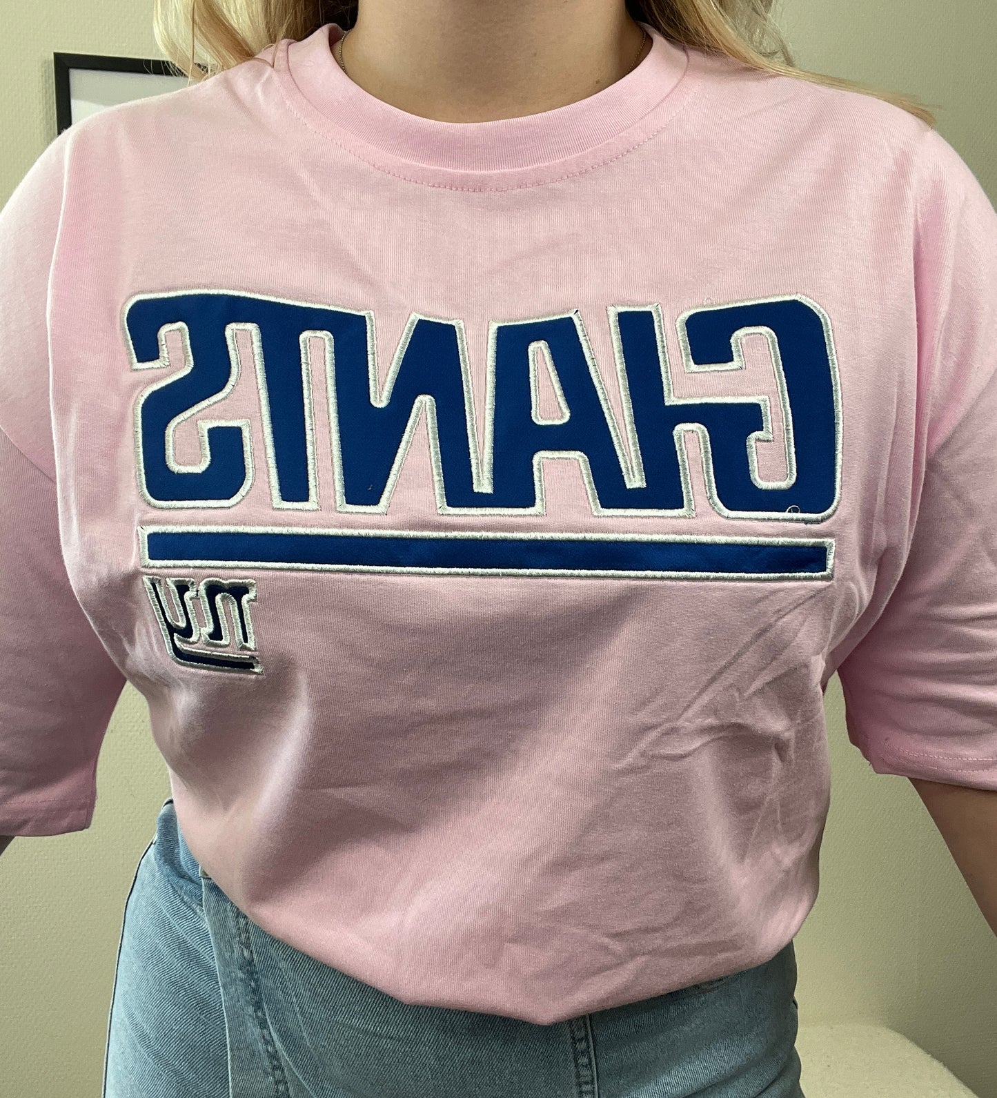 T-shirt Giants Roze