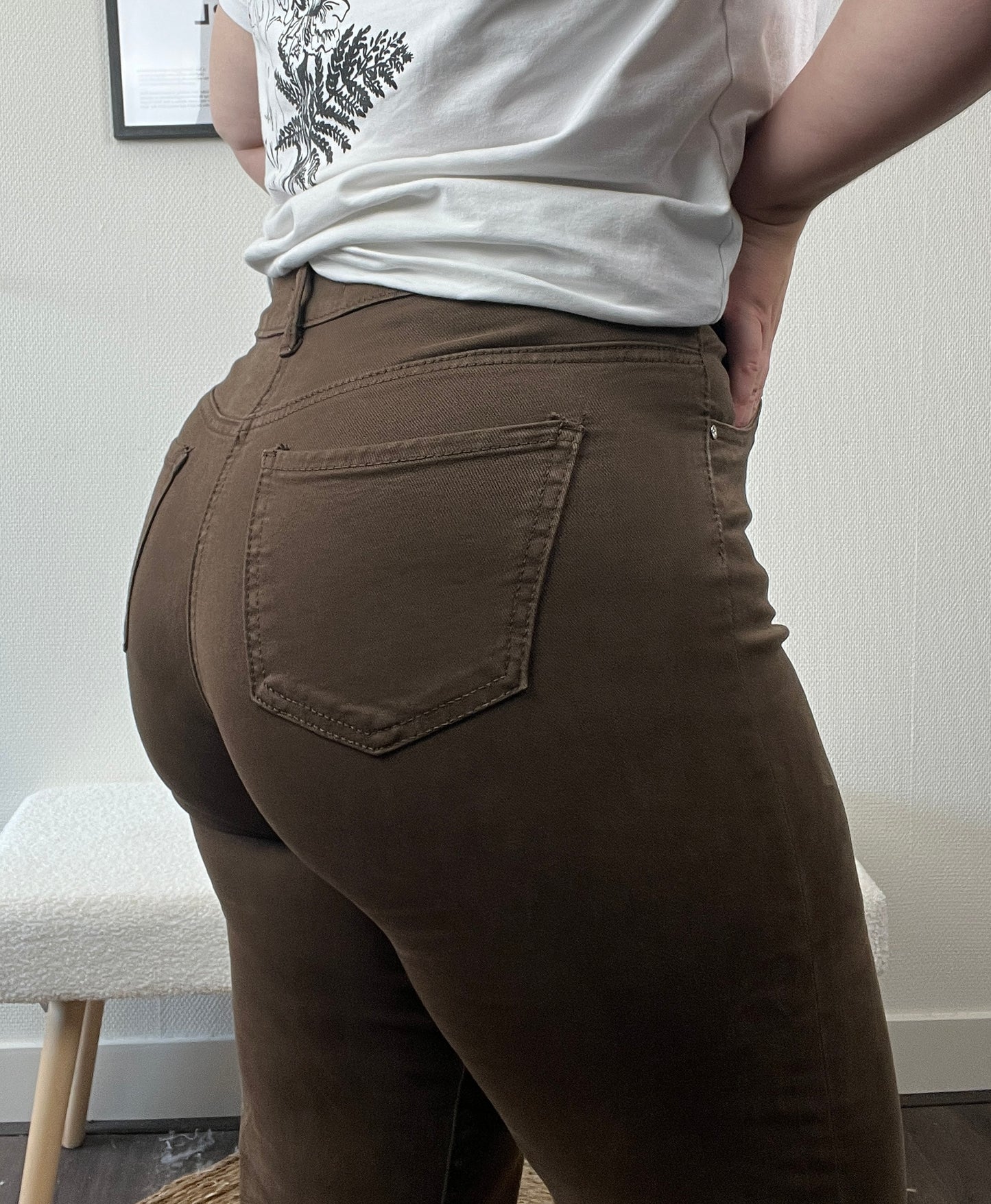 Broek Sterre Bruin Goodies (Stretch)
