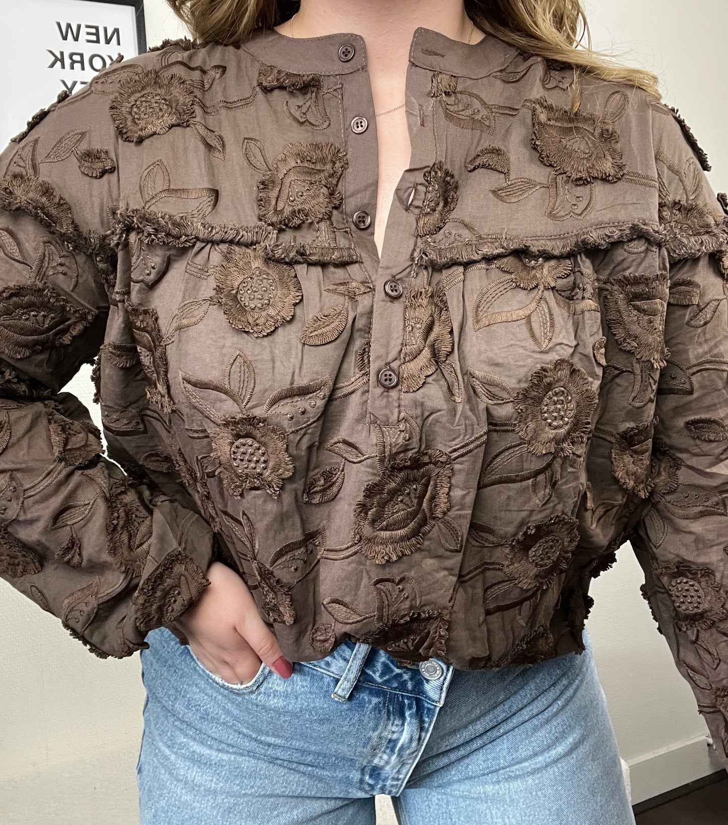Blouse Noa Bruin