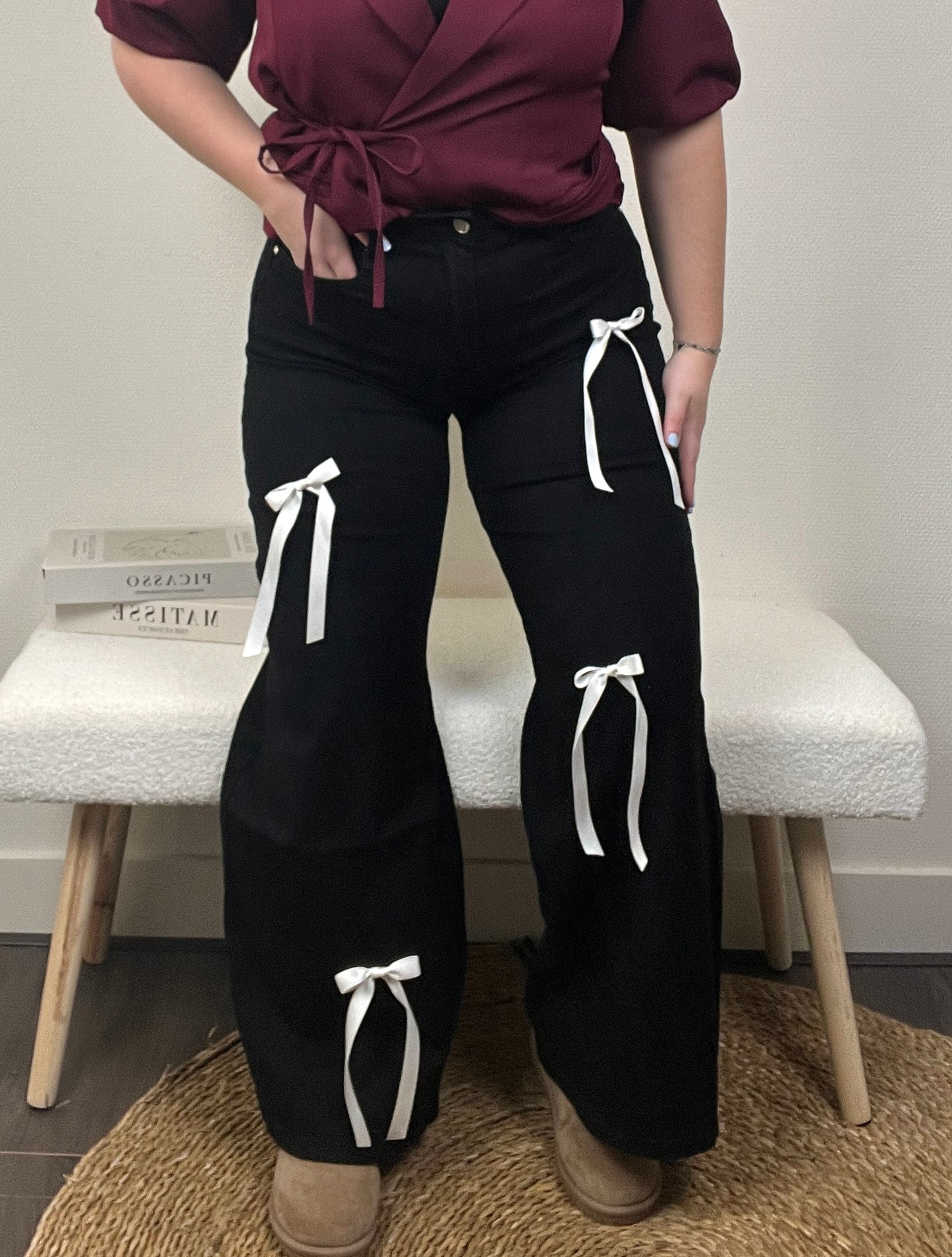 Jeans Danja Strikjes (Stretch)