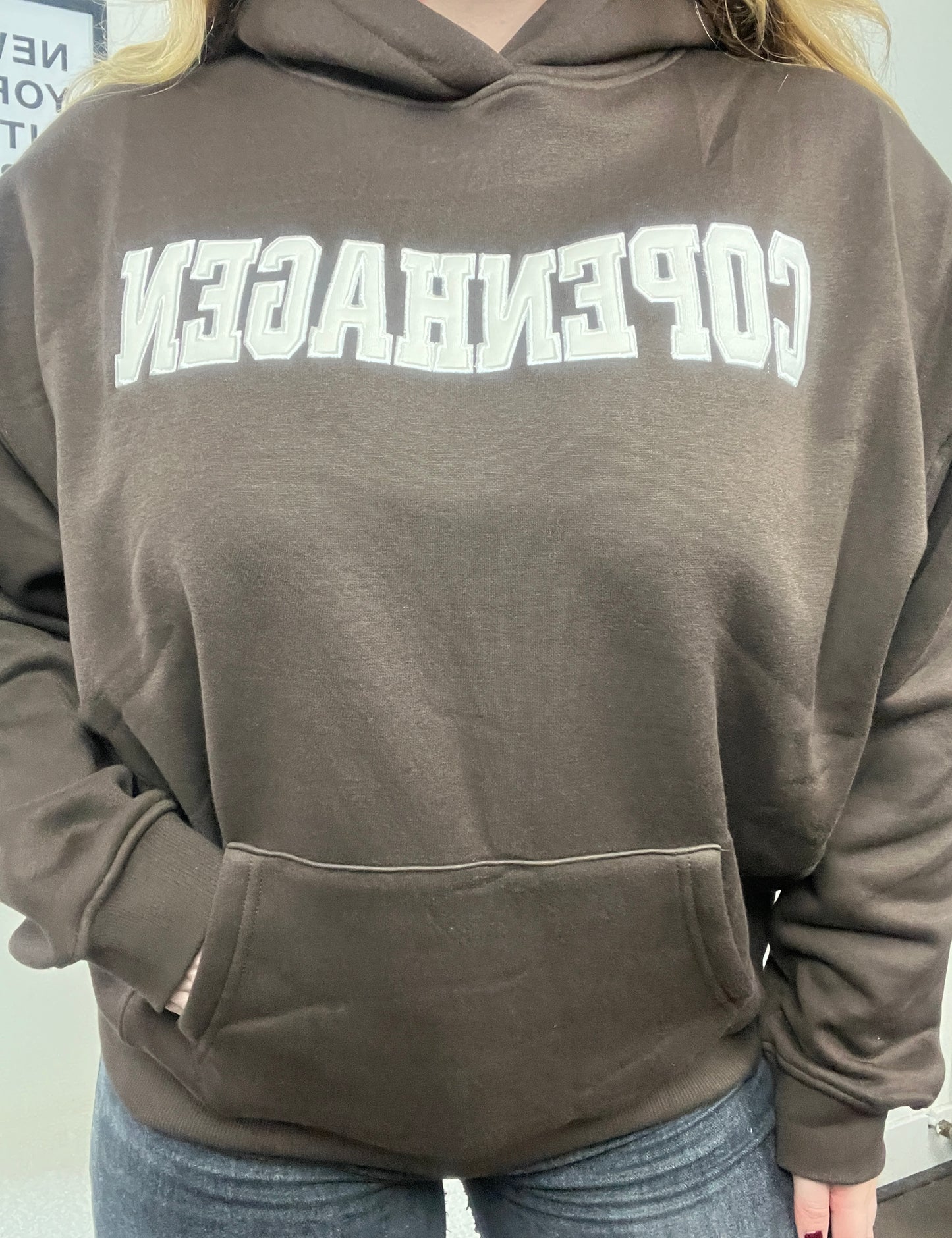 Hoodie Copenhagen Bruin