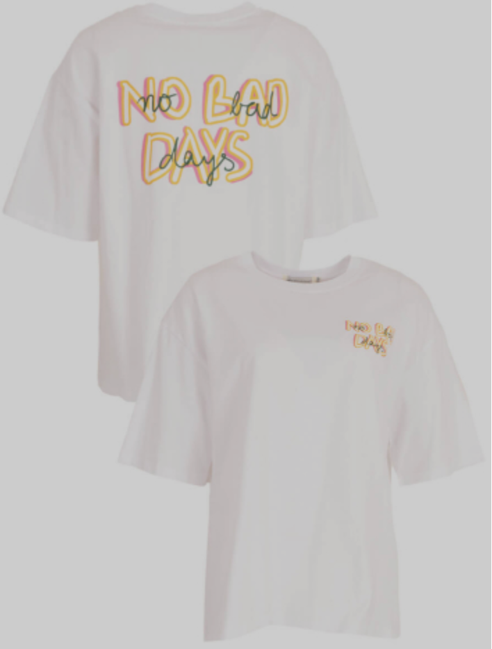 T-shirt No bad days (BACKPRINT)