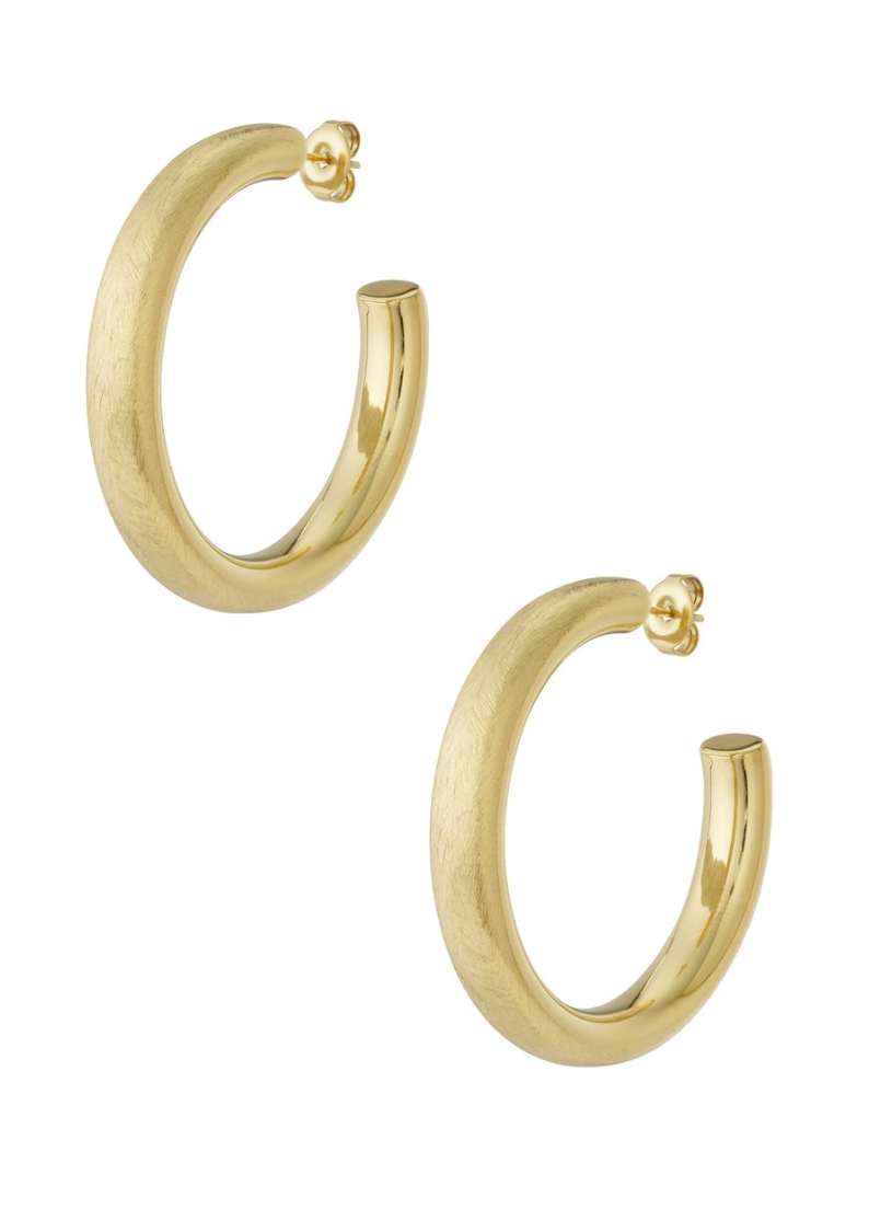 Oorbellen Hoop Goud