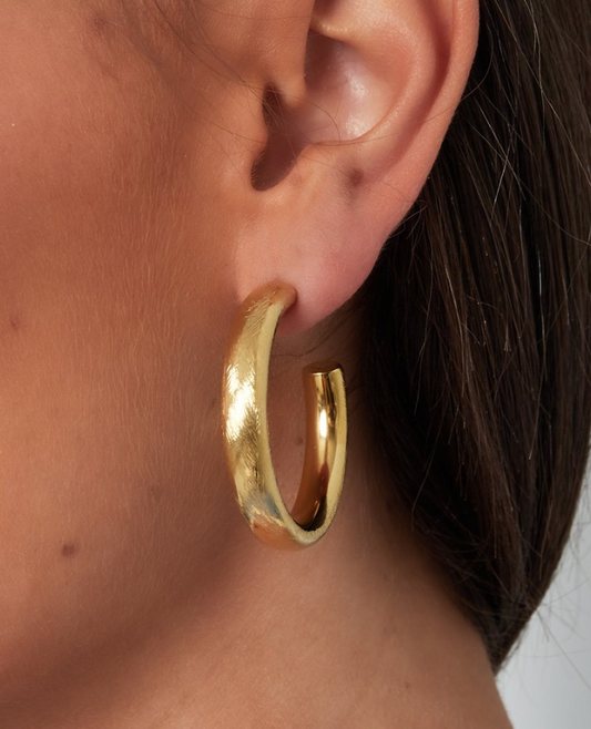 Oorbellen Hoop Goud