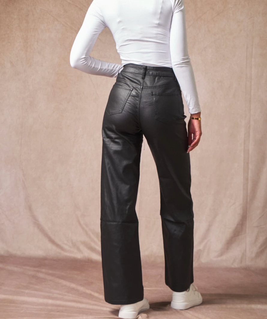 Leather look broek Goodies (Stretch)