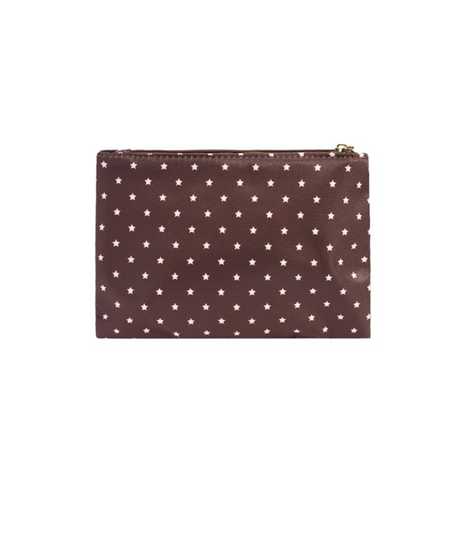 Etui Sterren Bruin