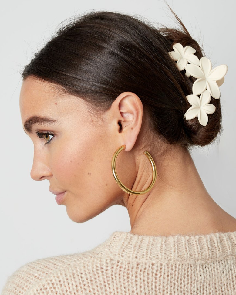 Haarclip flowers Mint