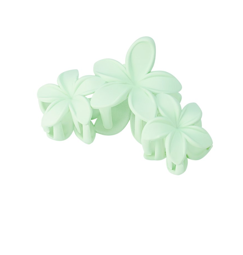 Haarclip flowers Mint