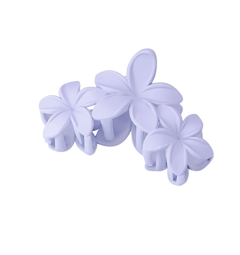 Haarclip flowers Lila