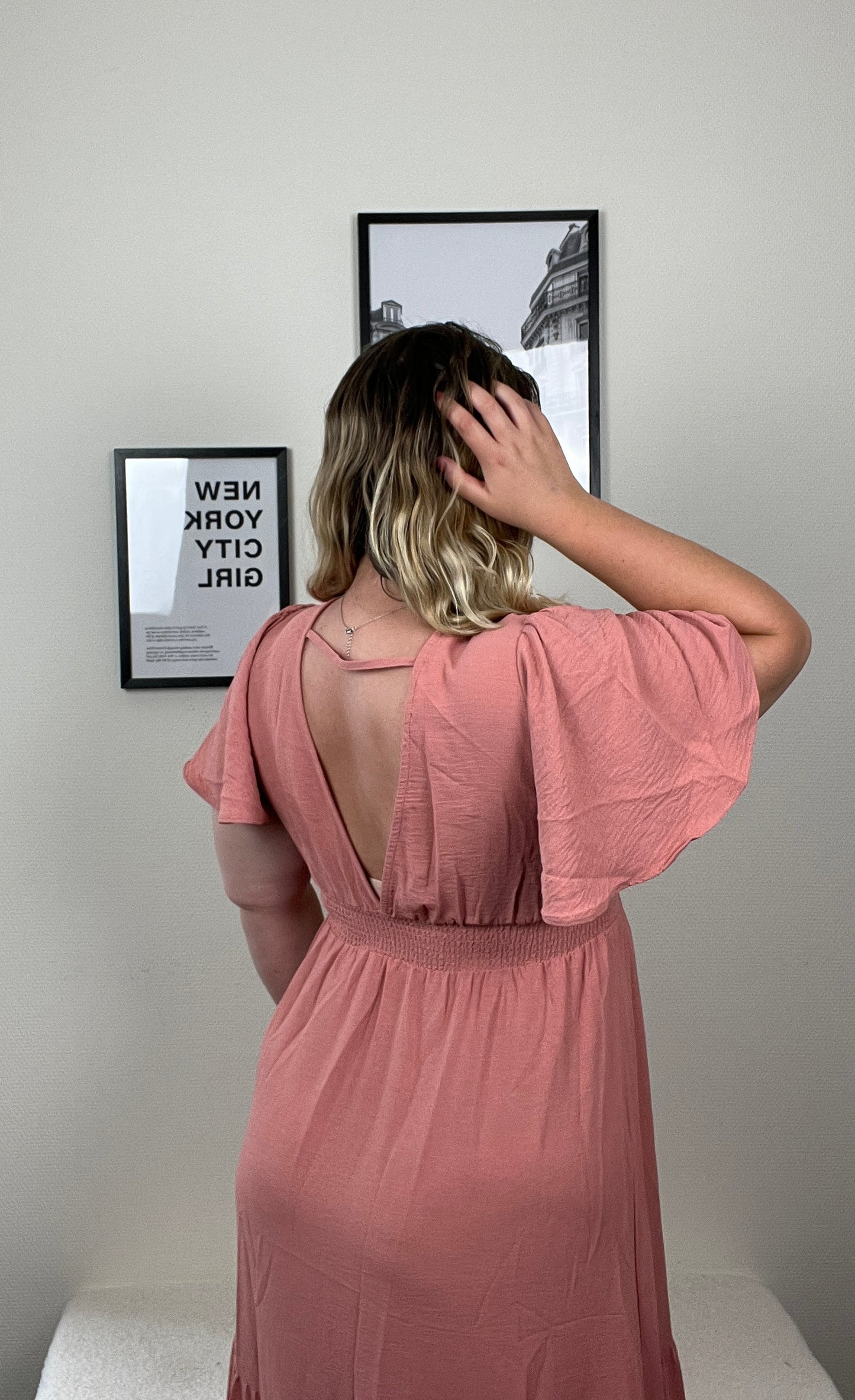 Jurk Jane Oud Roze