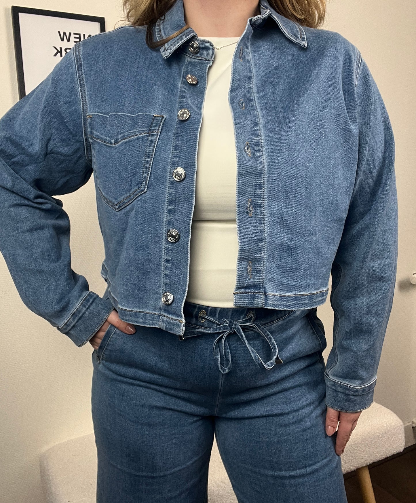 Denim Olivia set