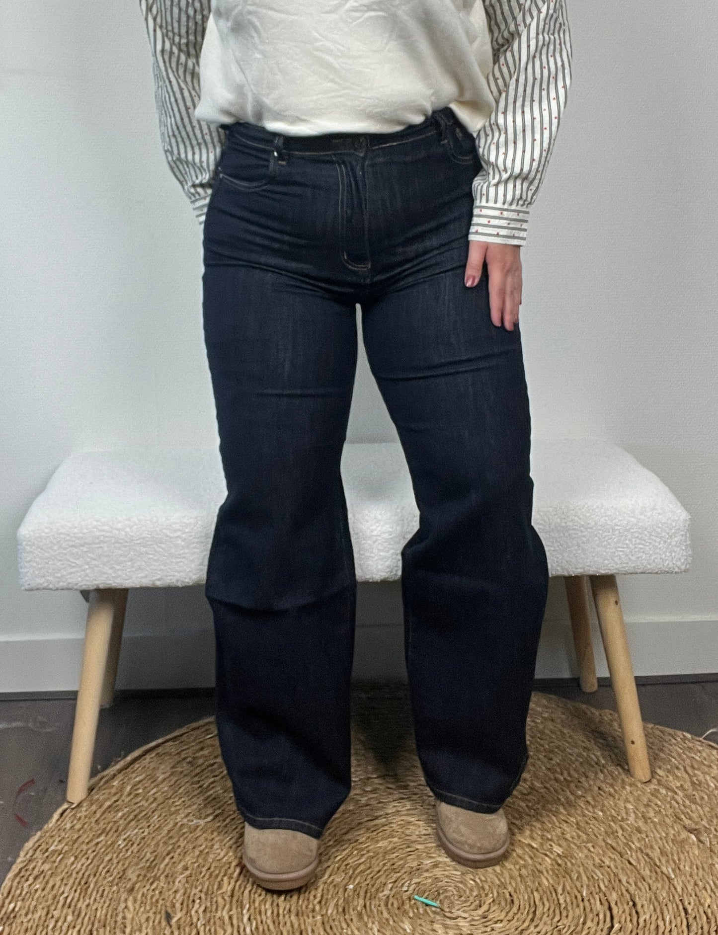 Jeans Noé Donker Blauw