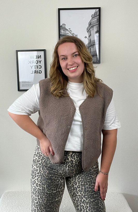 Teddy Vest Bruin