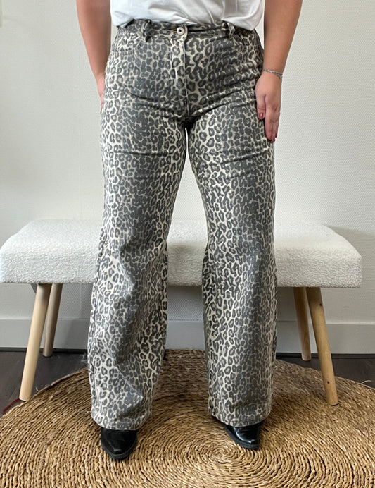Jeans Leopard Laulia (Stretch)