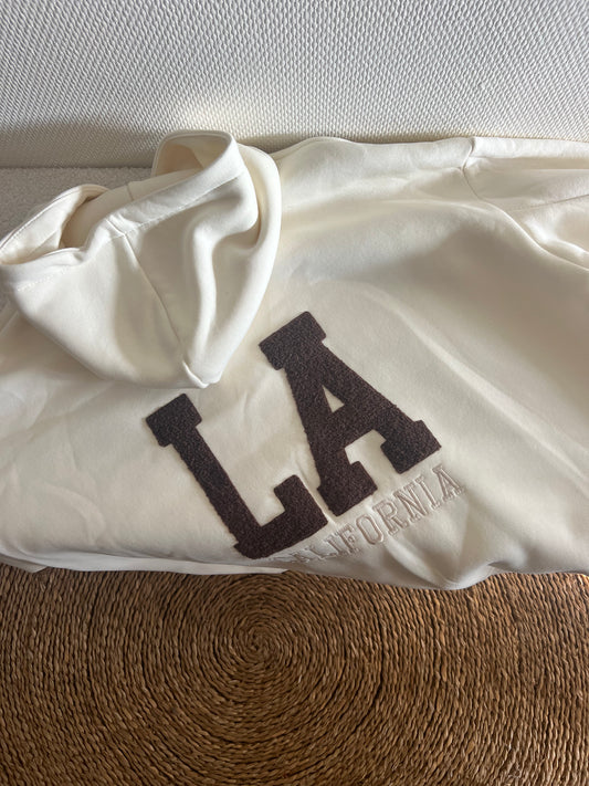 Hoodie LA Créme (backprint)