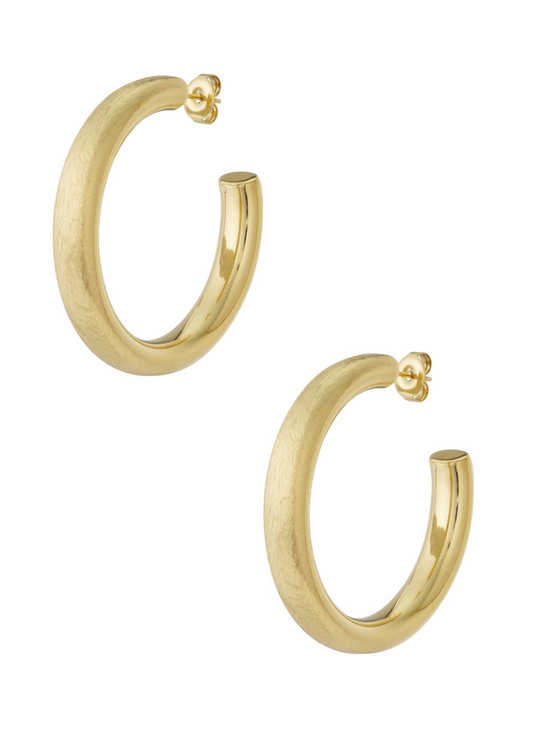 Oorbellen Hoop Goud