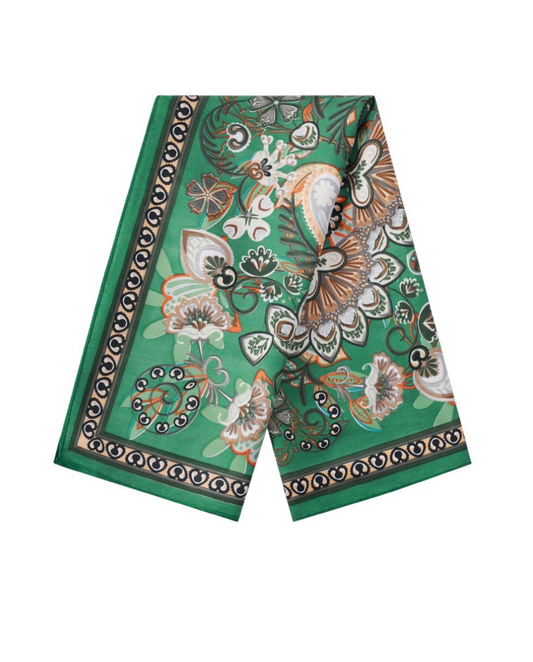 Sjaal Flower Groen