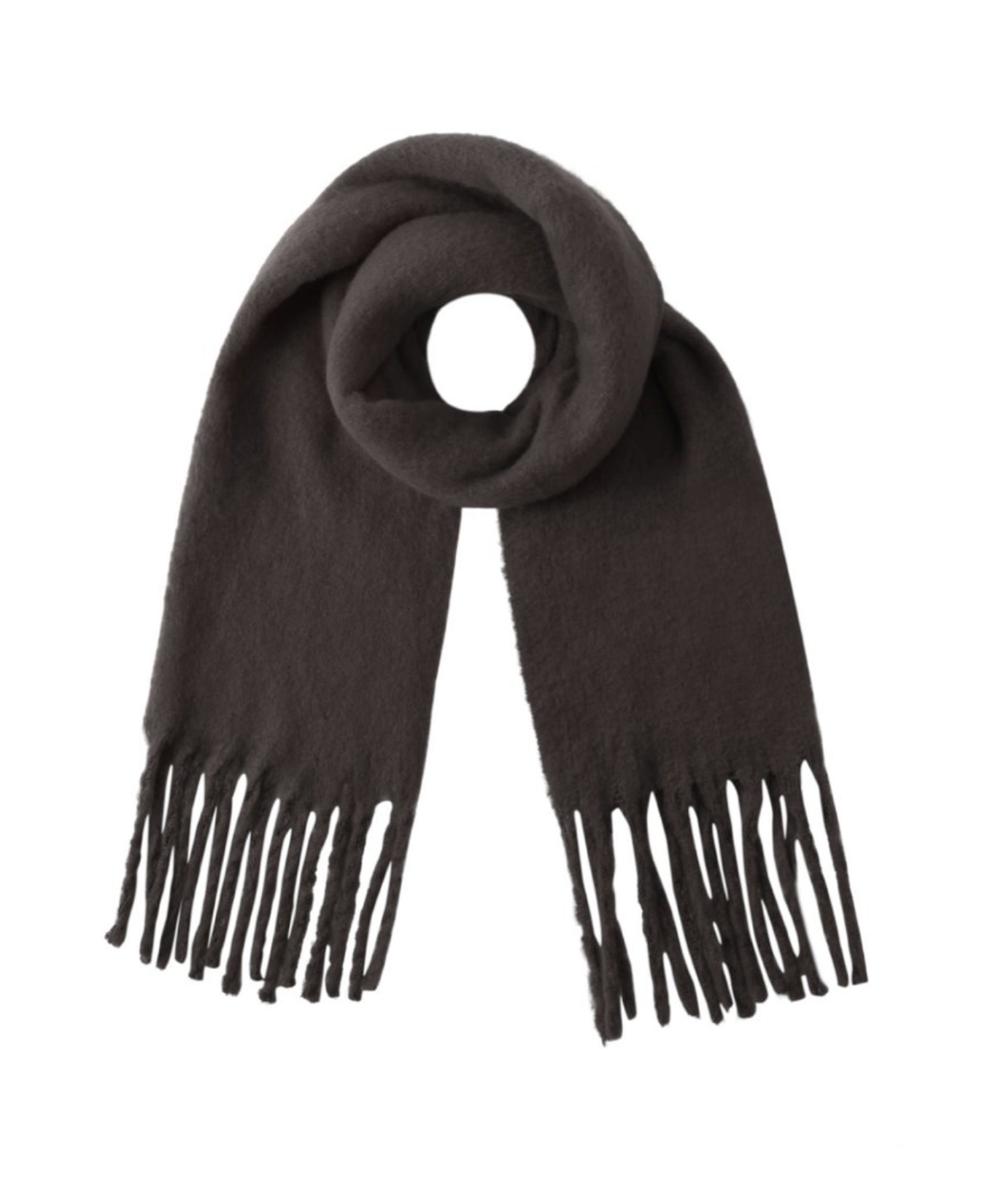 Sjaal winter Bruin