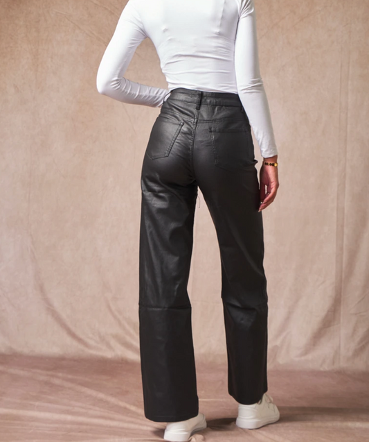 Leather look broek Goodies (Stretch)
