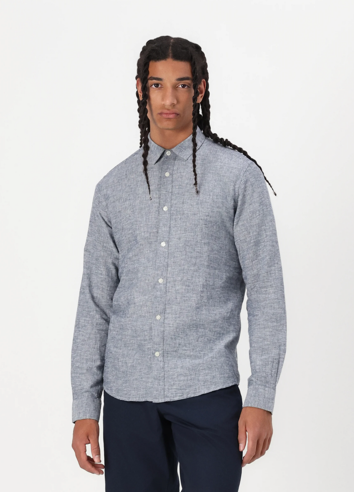 Linnen blouse (CAIDEN LIFE LS SOLID LINEN)