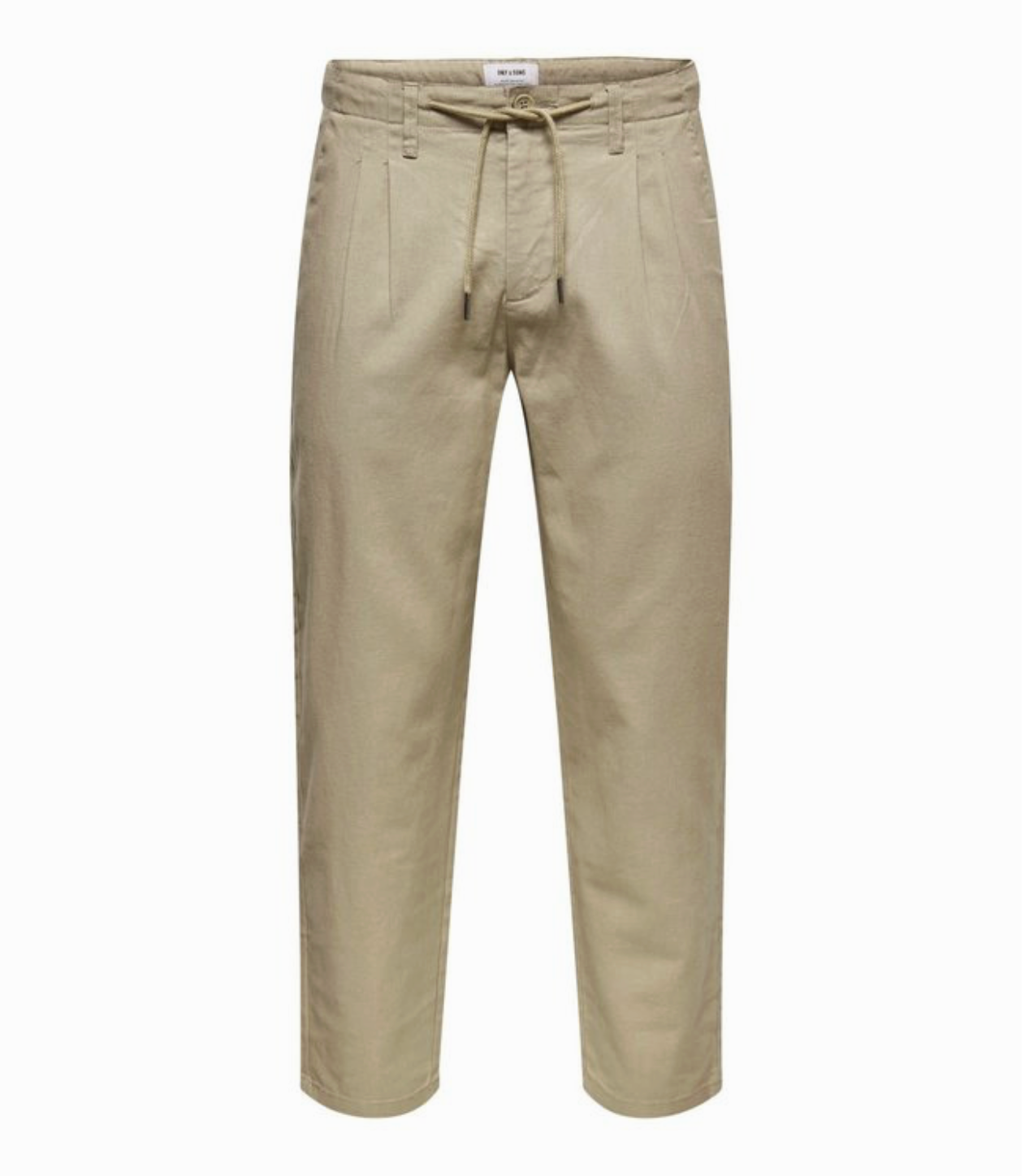 Broek (ONSLEO LINEN) Beige
