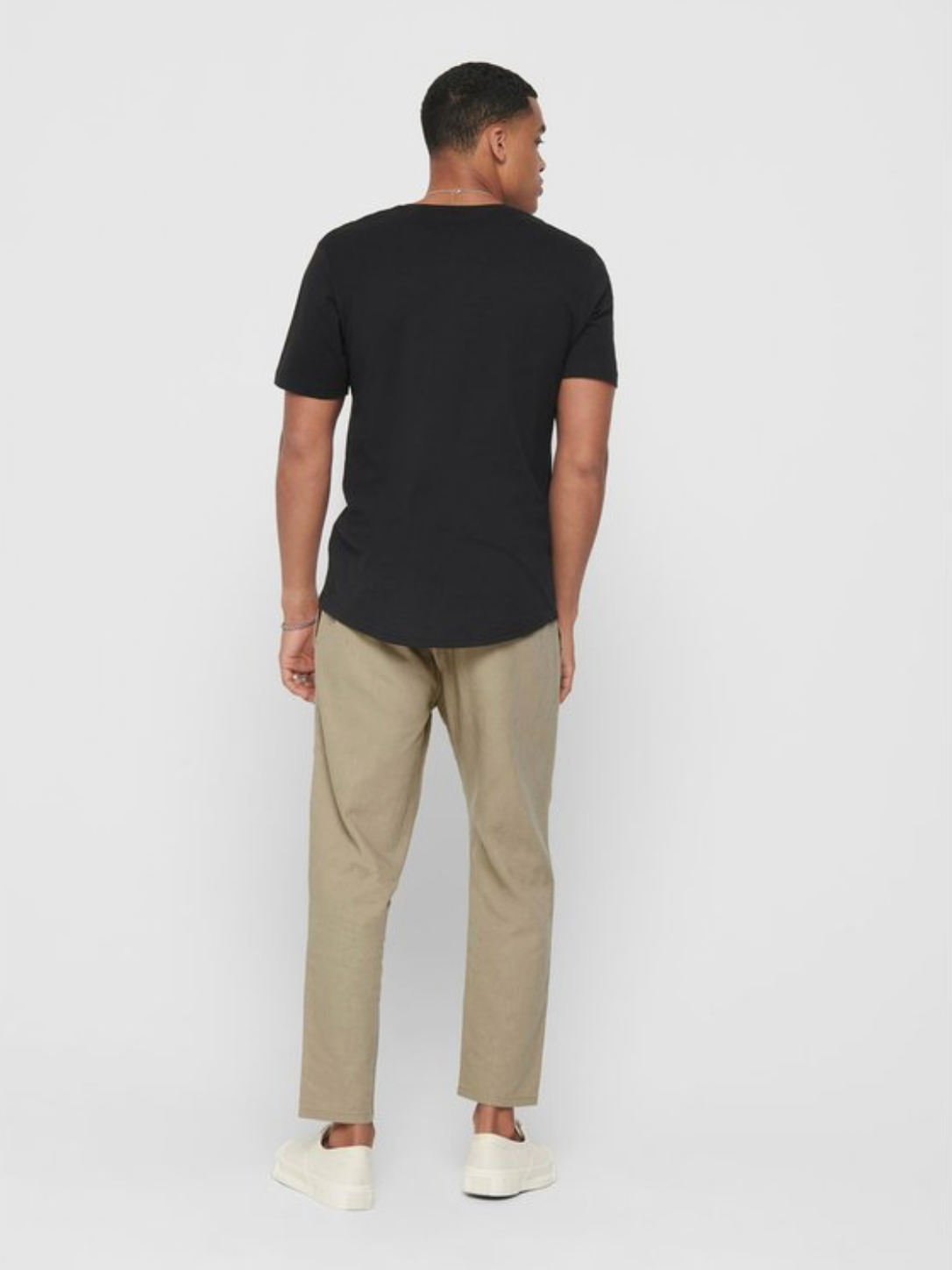 Broek (ONSLEO LINEN) Beige