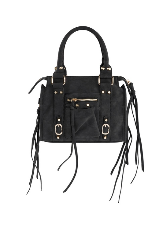 Bag Fringe Zwart