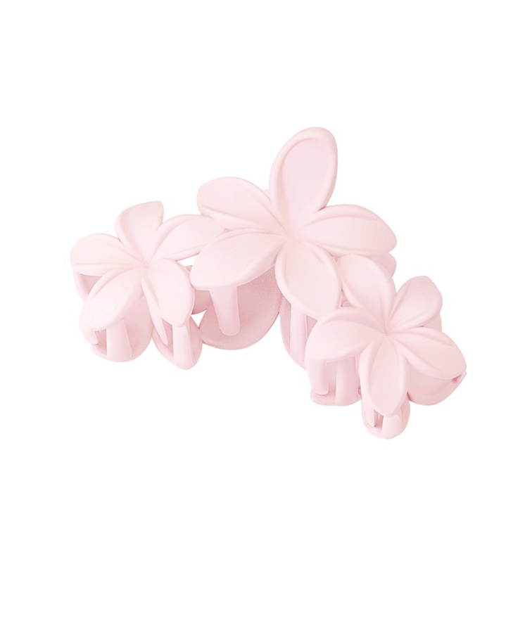 Haarclip flowers Licht roze