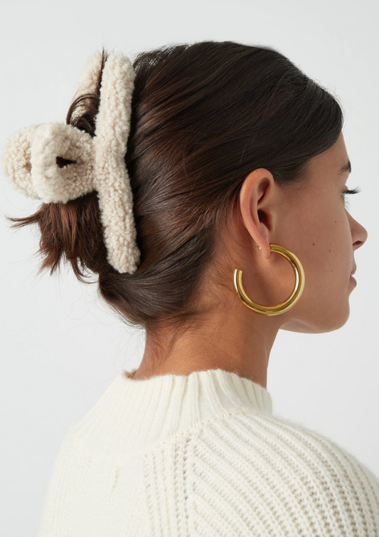 Haarclip teddy Bruin