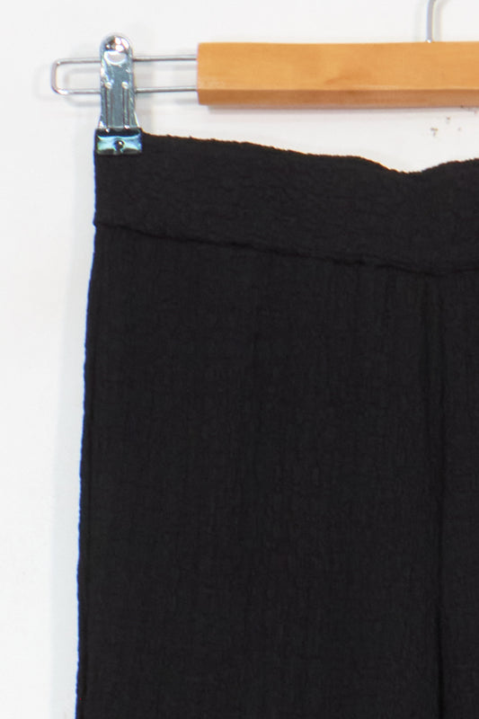 Flared broek Sanne zwart